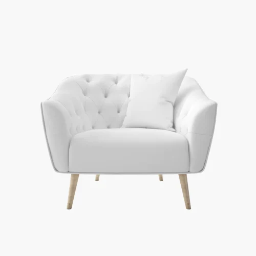 Modern Tufted Accent Armchair